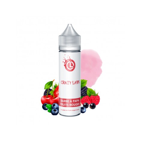 BARBE A PAPA FRUITS ROUGES - 50 ML